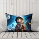 Cushion pillow Cover | Fabric Change Option | Polyester, Velvet Fabric |Dual side Printed