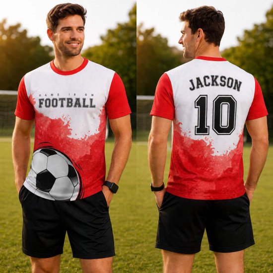 Customize Sports T-shirt FP-D828 | Sport T-shirt With Fabric Change Option | Neck Style Change Option