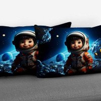 Cushion pillow Cover | Fabric Change Option | Polyester, Velvet Fabric |Dual side Printed