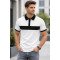 Customize Color Block T-shirt  | Plus Size Available | Matty Fabric  | Style No. Cus-Col-Block-N11