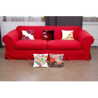 Cushion Cover All size | Cushion Fabric Change Option | Pack of 5 Home Decore Cushion Covers Only no Filler include