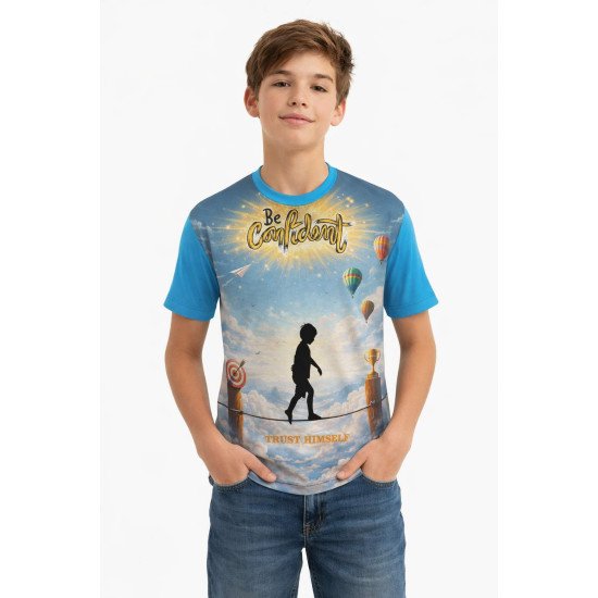 Mens Tshirt Polyester Fabric | kids Sizes Tee Available | Polyester Fabric Change Option 