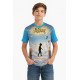 Mens Tshirt Polyester Fabric | kids Sizes Tee Available | Polyester Fabric Change Option 