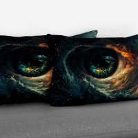 Cushion pillow Cover | Fabric Change Option | Polyester, Velvet Fabric |Dual side Printed