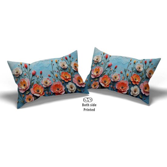 Cushion pillow Cover | Fabric Change Option | Polyester, Velvet Fabric |Dual side Printed