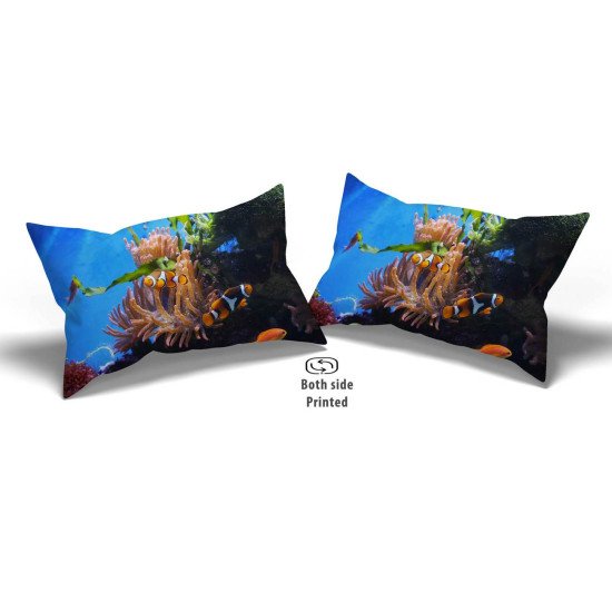 Cushion pillow Cover | Fabric Change Option | Polyester, Velvet Fabric |Dual side Printed