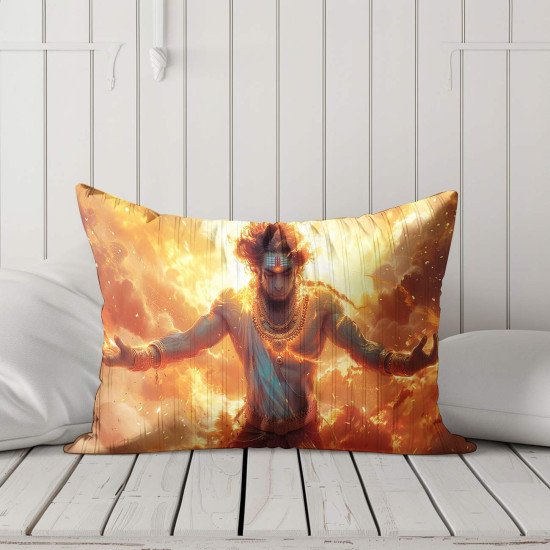 Cushion pillow Cover | Fabric Change Option | Polyester, Velvet Fabric |Dual side Printed