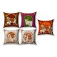 Cushion Cover All size | Cushion Fabric Change Option | Pack of 5 Home Decore Cushion Covers Only no Filler include