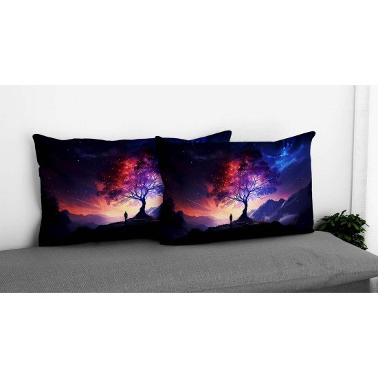 Cushion pillow Cover | Fabric Change Option | Polyester, Velvet Fabric |Dual side Printed
