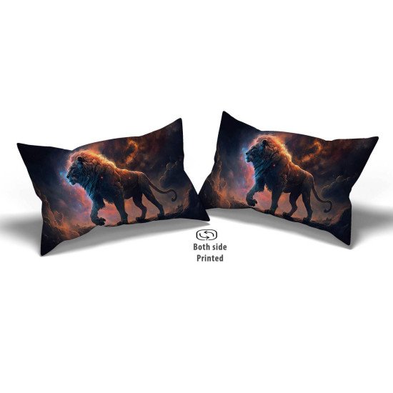 Cushion pillow Cover | Fabric Change Option | Polyester, Velvet Fabric |Dual side Printed
