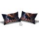 Cushion pillow Cover | Fabric Change Option | Polyester, Velvet Fabric |Dual side Printed