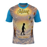 Mens Tshirt Polyester Fabric | kids Sizes Tee Available | Polyester Fabric Change Option 