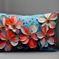 Cushion pillow Cover | Fabric Change Option | Polyester, Velvet Fabric |Dual side Printed
