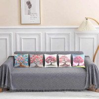 Cushion Cover All size | Cushion Fabric Change Option | Pack of 5 Home Decore Cushion Covers Only no Filler include