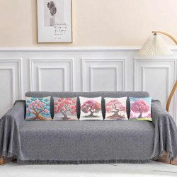 Cushion Cover All size | Cushion Fabric Change Option | Pack of 5 Home Decore Cushion Covers Only no Filler include