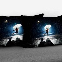 Cushion pillow Cover | Fabric Change Option | Polyester, Velvet Fabric |Dual side Printed