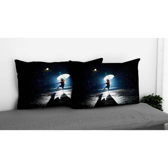Cushion pillow Cover | Fabric Change Option | Polyester, Velvet Fabric |Dual side Printed