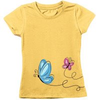 Girls  Pure Cotton Bio washed T-shirt | Style No. GL-DT144