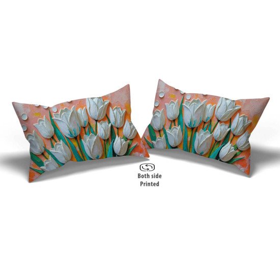 Cushion pillow Cover | Fabric Change Option | Polyester, Velvet Fabric |Dual side Printed