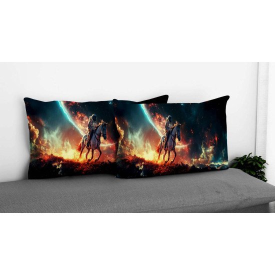 Cushion pillow Cover | Fabric Change Option | Polyester, Velvet Fabric |Dual side Printed