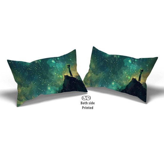 Cushion pillow Cover | Fabric Change Option | Polyester, Velvet Fabric |Dual side Printed