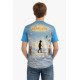 Mens Tshirt Polyester Fabric | kids Sizes Tee Available | Polyester Fabric Change Option 