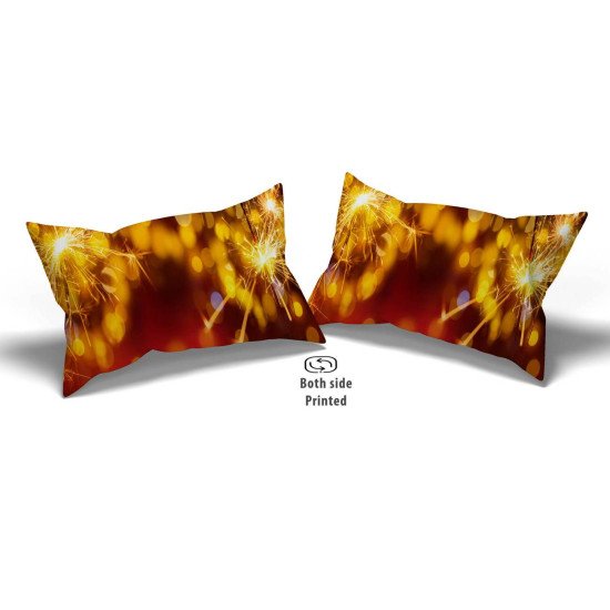 Cushion pillow Cover | Fabric Change Option | Polyester, Velvet Fabric |Dual side Printed