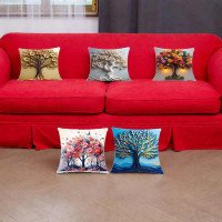 Cushion Cover All size | Cushion Fabric Change Option | Pack of 5 Home Decore Cushion Covers Only no Filler include
