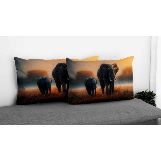 Cushion pillow Cover | Fabric Change Option | Polyester, Velvet Fabric |Dual side Printed