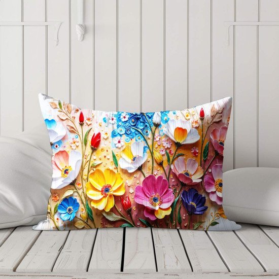 Cushion pillow Cover | Fabric Change Option | Polyester, Velvet Fabric |Dual side Printed