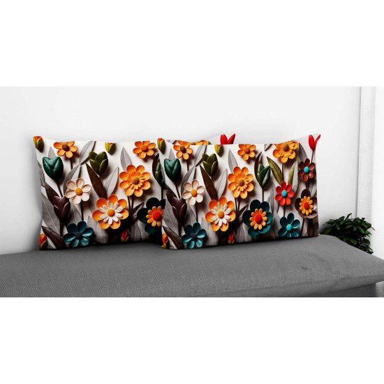 Cushion pillow Cover | Fabric Change Option | Polyester, Velvet Fabric |Dual side Printed
