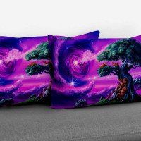 Cushion pillow Cover | Fabric Change Option | Polyester, Velvet Fabric |Dual side Printed