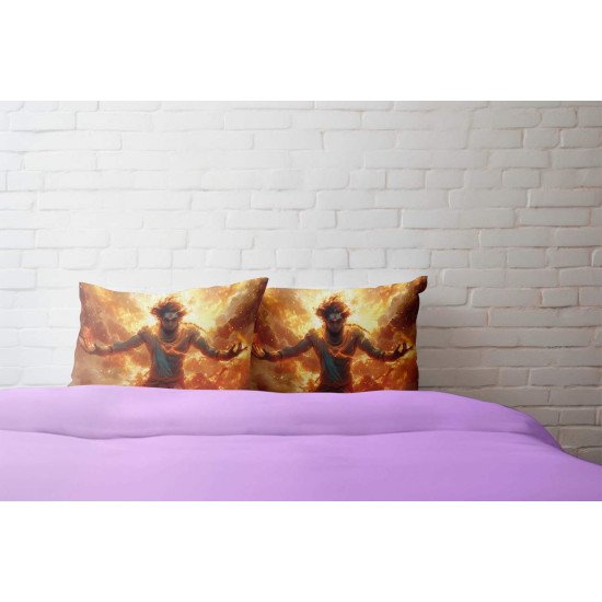 Cushion pillow Cover | Fabric Change Option | Polyester, Velvet Fabric |Dual side Printed