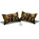 Cushion pillow Cover | Fabric Change Option | Polyester, Velvet Fabric |Dual side Printed