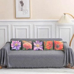 Cushion Cover All size | Cushion Fabric Change Option | Pack of 5 Home Decore Cushion Covers Only no Filler include