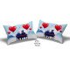 Cushion pillow Cover | Fabric Change Option | Polyester, Velvet Fabric |Dual side Printed
