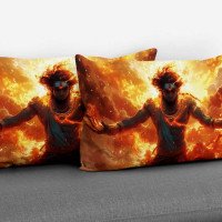 Cushion pillow Cover | Fabric Change Option | Polyester, Velvet Fabric |Dual side Printed