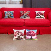 Cushion Cover All size | Cushion Fabric Change Option | Pack of 5 Home Decore Cushion Covers Only no Filler include