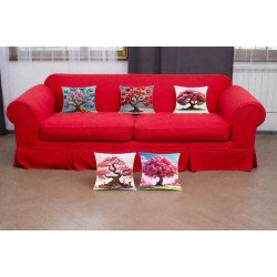 Cushion Cover All size | Cushion Fabric Change Option | Pack of 5 Home Decore Cushion Covers Only no Filler include