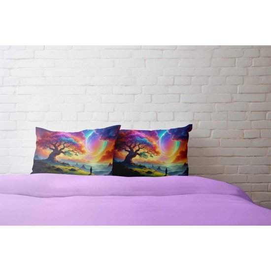 Cushion pillow Cover | Fabric Change Option | Polyester, Velvet Fabric |Dual side Printed