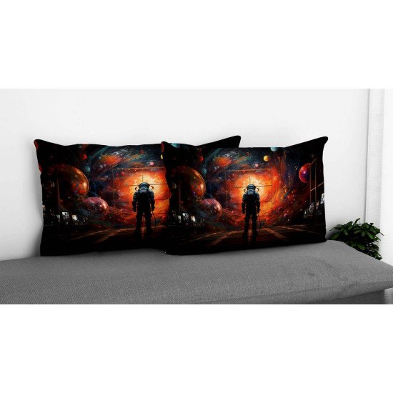 Cushion pillow Cover | Fabric Change Option | Polyester, Velvet Fabric |Dual side Printed