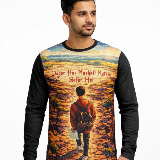 Mens Tshirt Polyester Fabric | kids Sizes Tee Available | Polyester Fabric Change Option 
