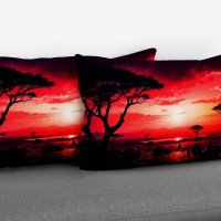 Cushion pillow Cover | Fabric Change Option | Polyester, Velvet Fabric |Dual side Printed