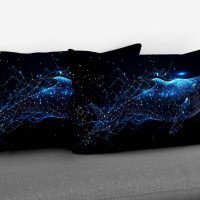 Cushion pillow Cover | Fabric Change Option | Polyester, Velvet Fabric |Dual side Printed