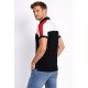 Customize Color Block T-shirt  | Plus Size Available | Matty Fabric  | Style No. Cus-Col-Block-N5