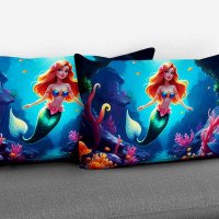 Cushion pillow Cover | Fabric Change Option | Polyester, Velvet Fabric |Dual side Printed