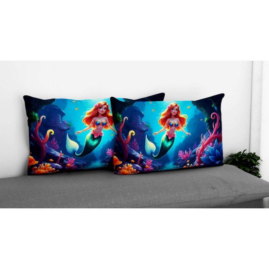 Cushion pillow Cover | Fabric Change Option | Polyester, Velvet Fabric |Dual side Printed