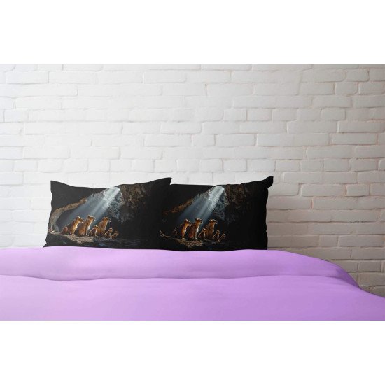 Cushion pillow Cover | Fabric Change Option | Polyester, Velvet Fabric |Dual side Printed