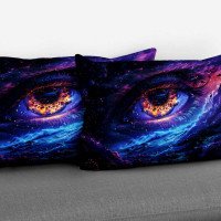 Cushion pillow Cover | Fabric Change Option | Polyester, Velvet Fabric |Dual side Printed