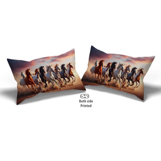 Cushion pillow Cover | Fabric Change Option | Polyester, Velvet Fabric |Dual side Printed